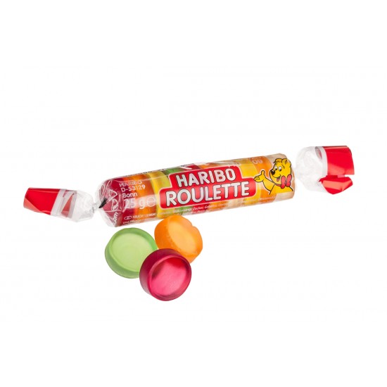 Haribo ROULETTE FRUIT 25Gm 97260001