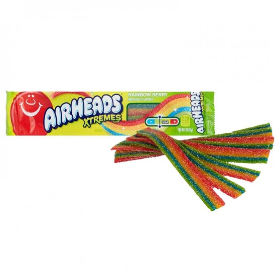 Airheads Xtremes Sweetly Sour Belts57g