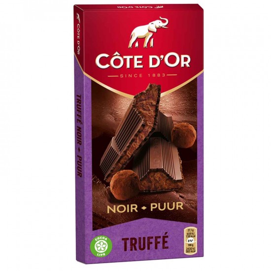 Côte D'or Truffled Black Chocolate 190 G