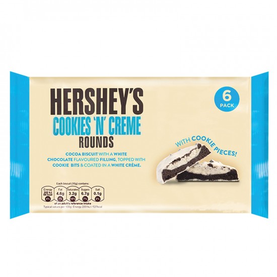 Hershey Cookies And Cream Rounds 96g