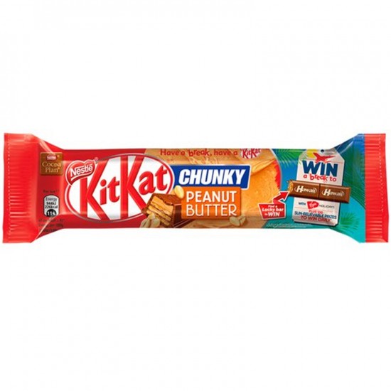 Kit Kat Chunky Peanut Butter UK 42g