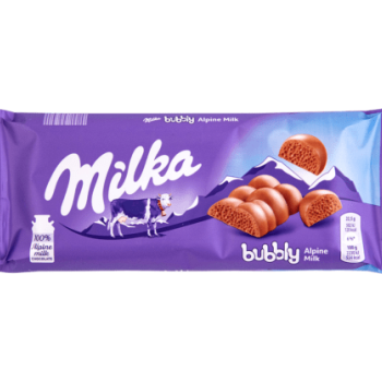 شوكولاته ميلكا بالحليب ببلى 90جم شوكولاته ميلكا بالحليب ببلى 90جم