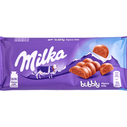 شوكولاته ميلكا بالحليب ببلى 90جم شوكولاته ميلكا بالحليب ببلى 90جم