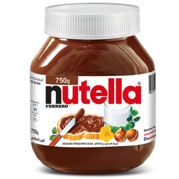 NUTELLA Hazelnut Spread With Cocoa 750g 10060028