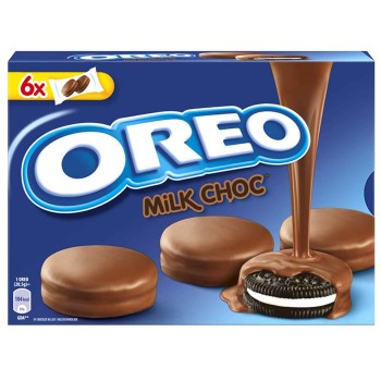 Oreo Biscuits Coated With Milk Chocolate 246g